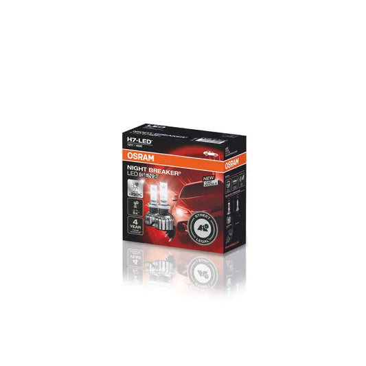 H7 NIGHT BREAKER LED +230% GEN2 StVZO-Konforme LED-Nachrüstlampe 2St. OSRAM - Samsuns Group