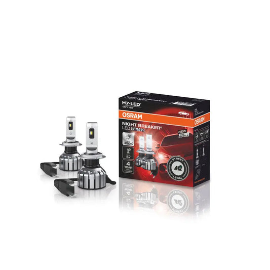 H7 NIGHT BREAKER LED +230% GEN2 StVZO-Konforme LED-Nachrüstlampe 2St. OSRAM - Samsuns Group