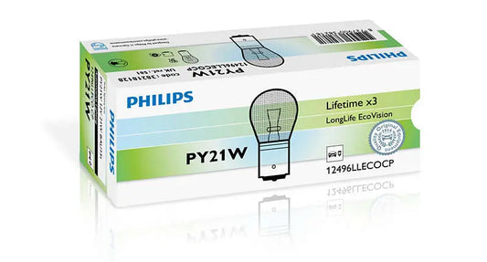 PY21W 12V 21W BAU15s LongerLife 1st. Philips - Samsuns Group