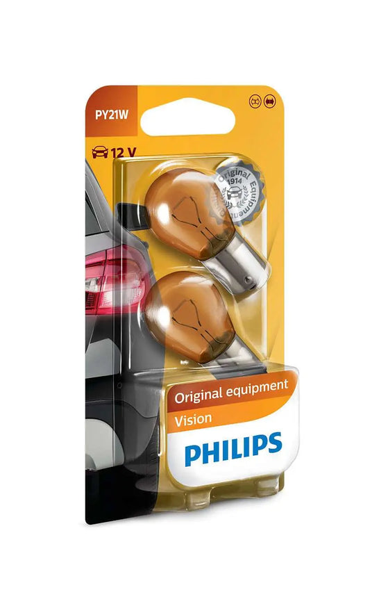 PY21W 12V 21W BAU15s Vision Original equipment 2 St. Blinker - Samsuns Group