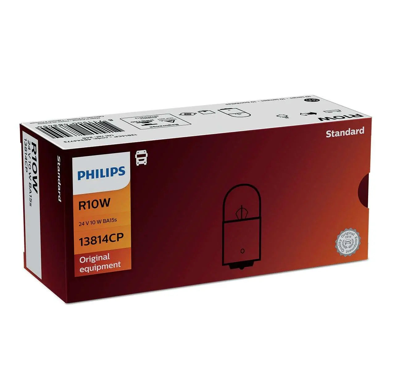 R10W 24V 10W BA15s 1St Philips - Samsuns Group