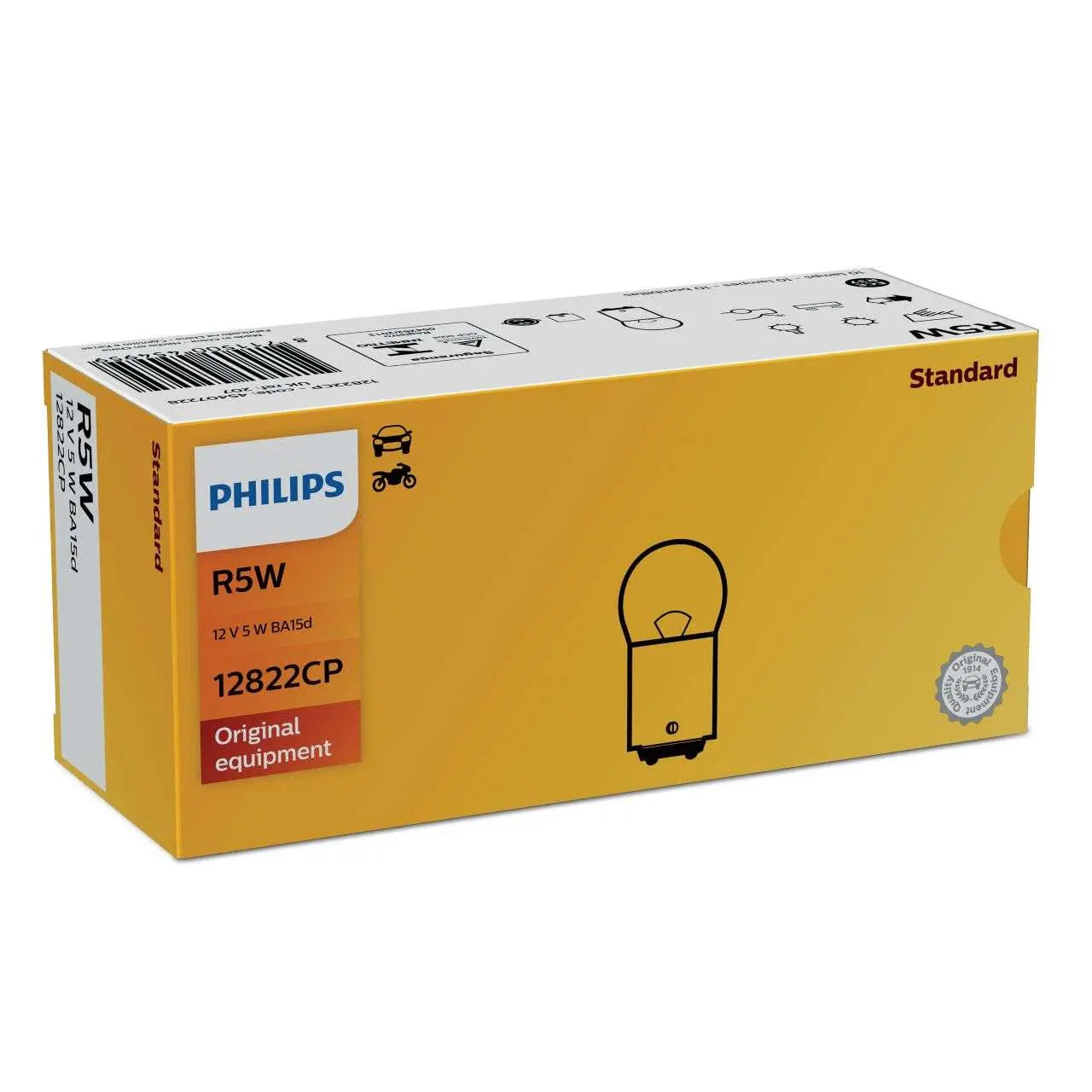 R5W 12V 5W BA15d 1St Philips - Samsuns Group