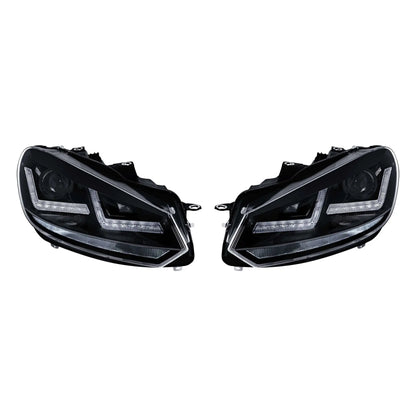 Scheinwerfer LEDriving Xenarc BLACK für Golf VI LED-Tagfahrlicht und D8S Xenon 2 St. OSRAM - Samsuns Group