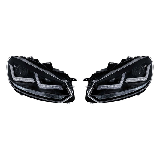 Scheinwerfer LEDriving Xenarc BLACK für Golf VI LED-Tagfahrlicht und D8S Xenon 2 St. OSRAM - Samsuns Group