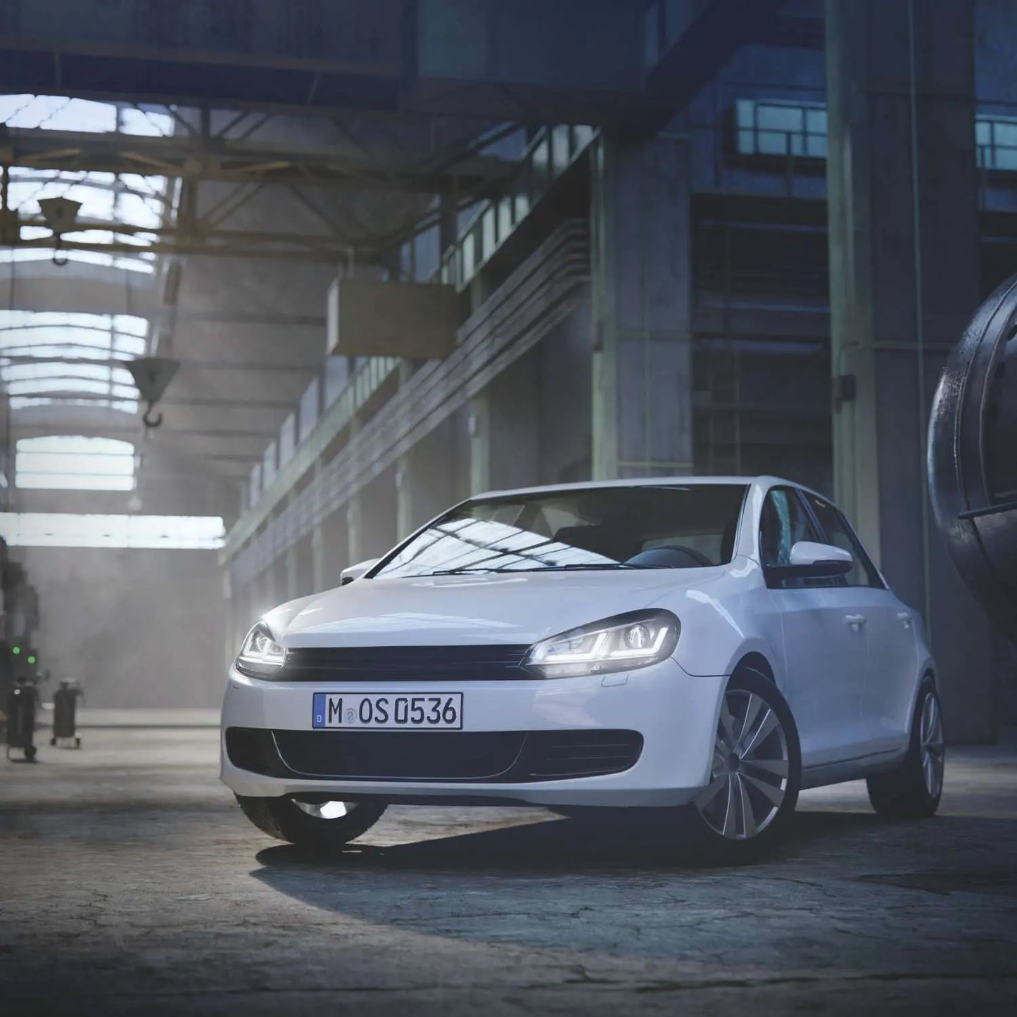 Scheinwerfer LEDriving Xenarc BLACK für Golf VI LED-Tagfahrlicht und D8S Xenon 2 St. OSRAM - Samsuns Group