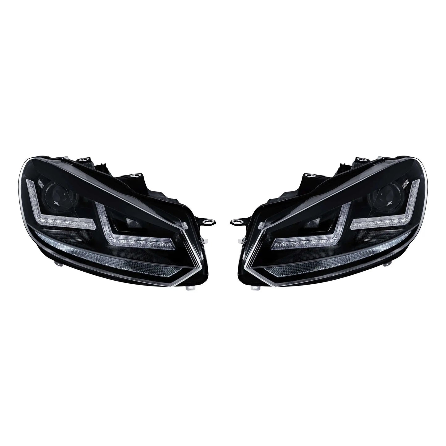 Scheinwerfer LEDriving Xenarc BLACK für Golf VI LED-Tagfahrlicht und D8S Xenon 2 St. OSRAM - Samsuns Group