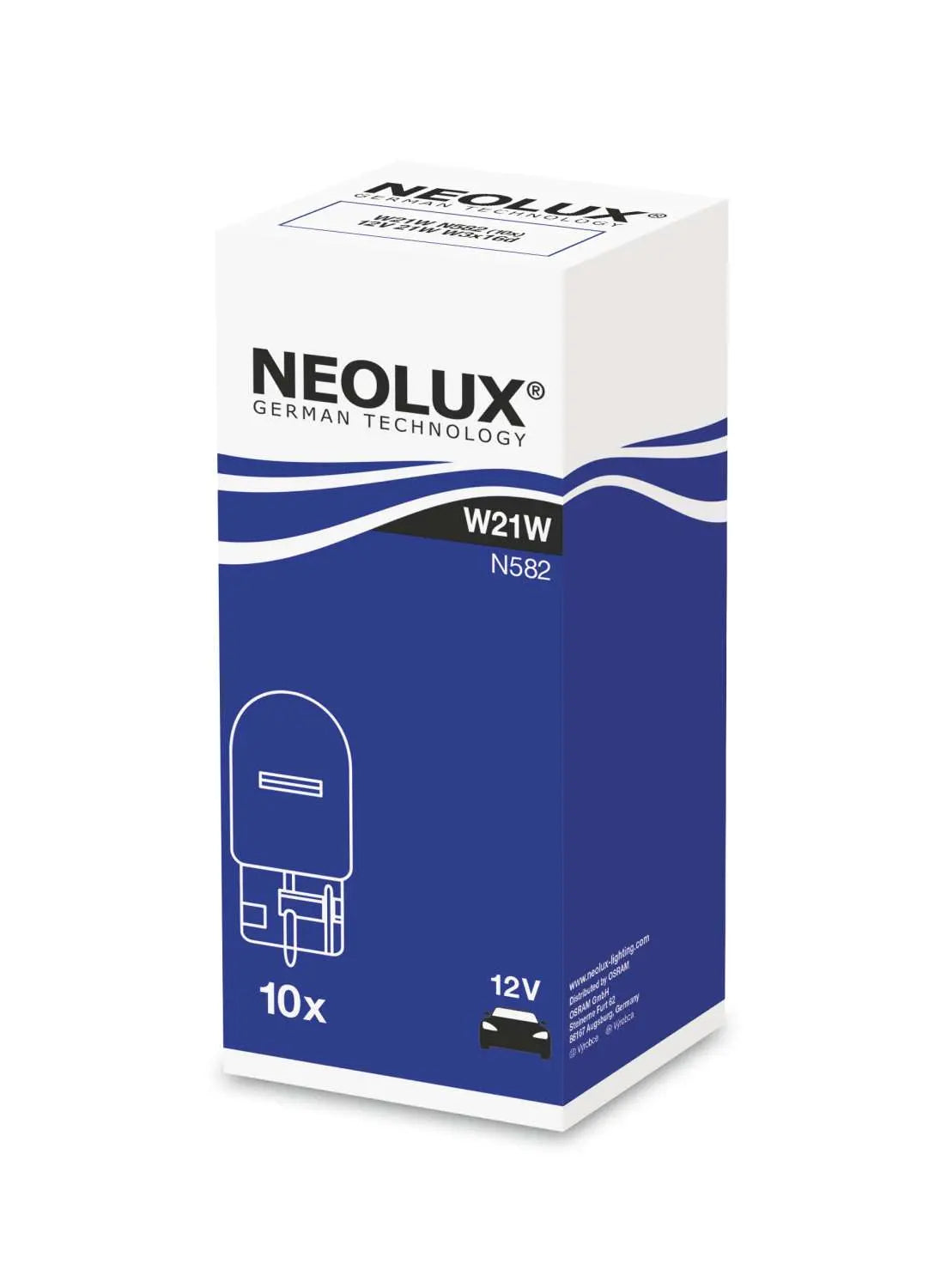 W21W 12V 21W W3X16D Standard N582 1 Stück NEOLUX - Samsuns Group