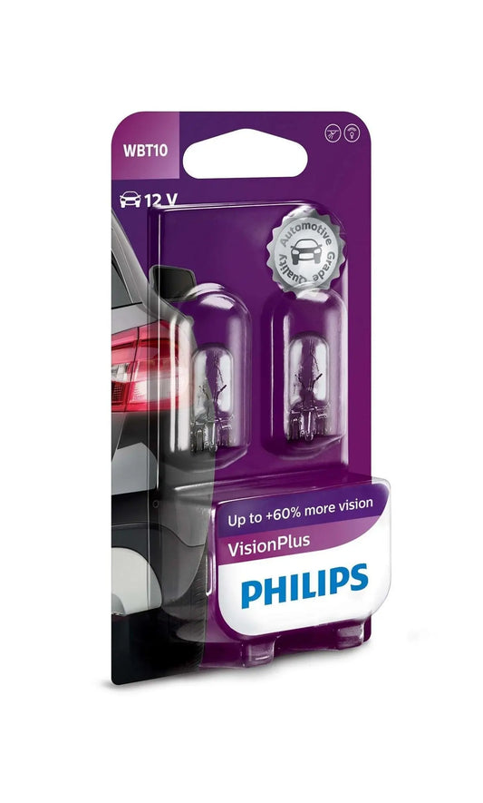 WBT10 6W 12V 3W W2,1x9,5d Blister 2 St. Philips - Samsuns Group